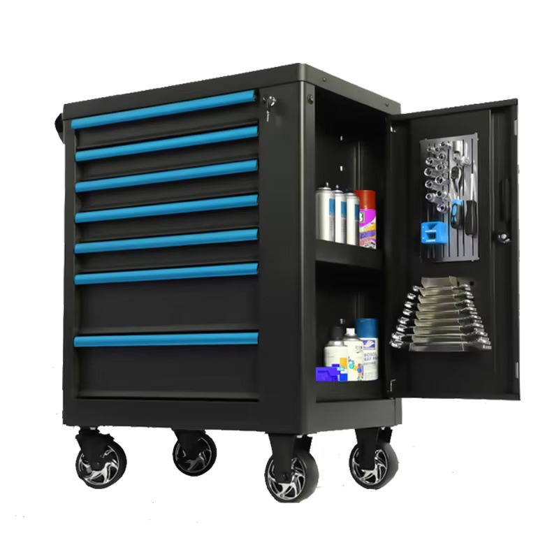 Workshop Tools Organizing - Lemari Perkakas Besi Biru Tahan Lama