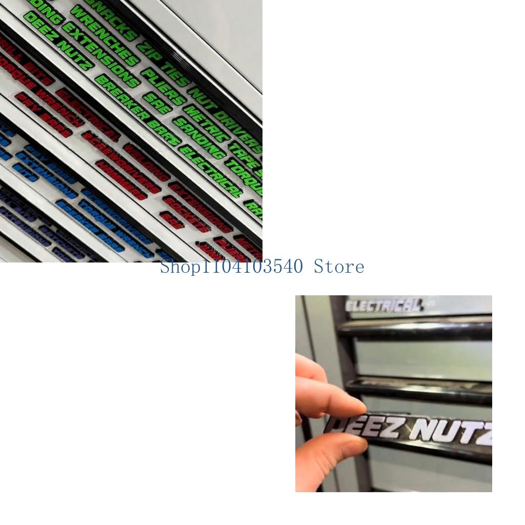 Tools Name In Workshop - 02DC Label Pengatur Alat Garasi Label