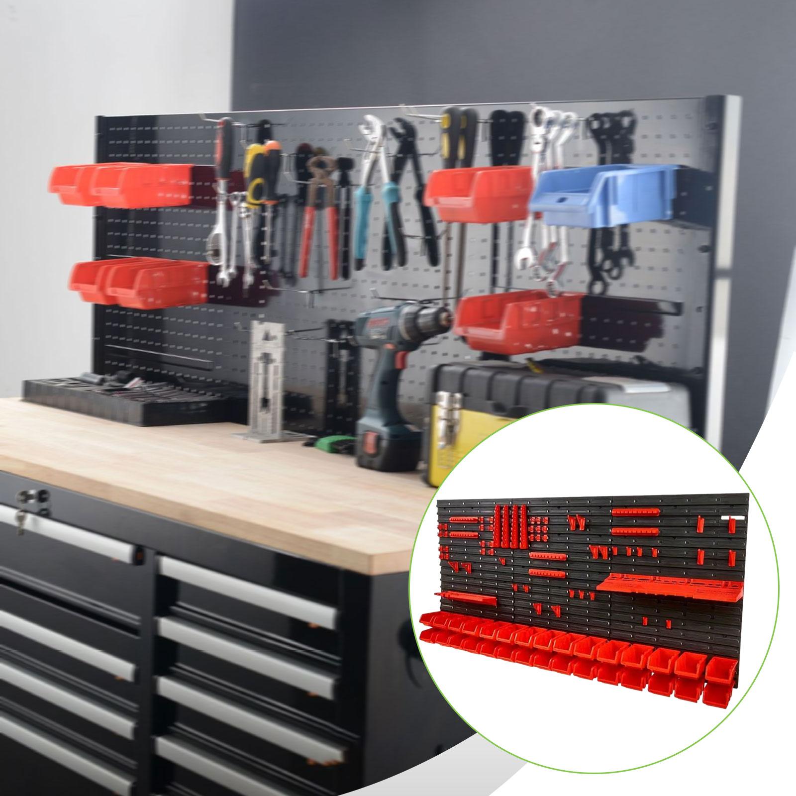 Workshop Tools Organizing - Kotak Penyimpanan Peralatan Plastik ABS, Organizer