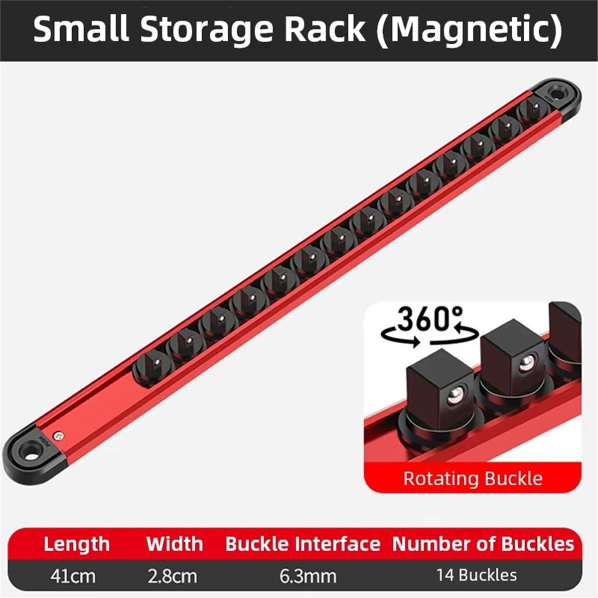 Workshop Tools For Sale - Rak Organizer Soket Magnetik 828 Mega
