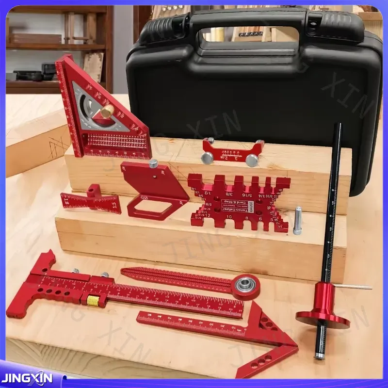 Set Persegi Tukang Kayu Multif - Workshop Joinery Tools ulasan dan harga