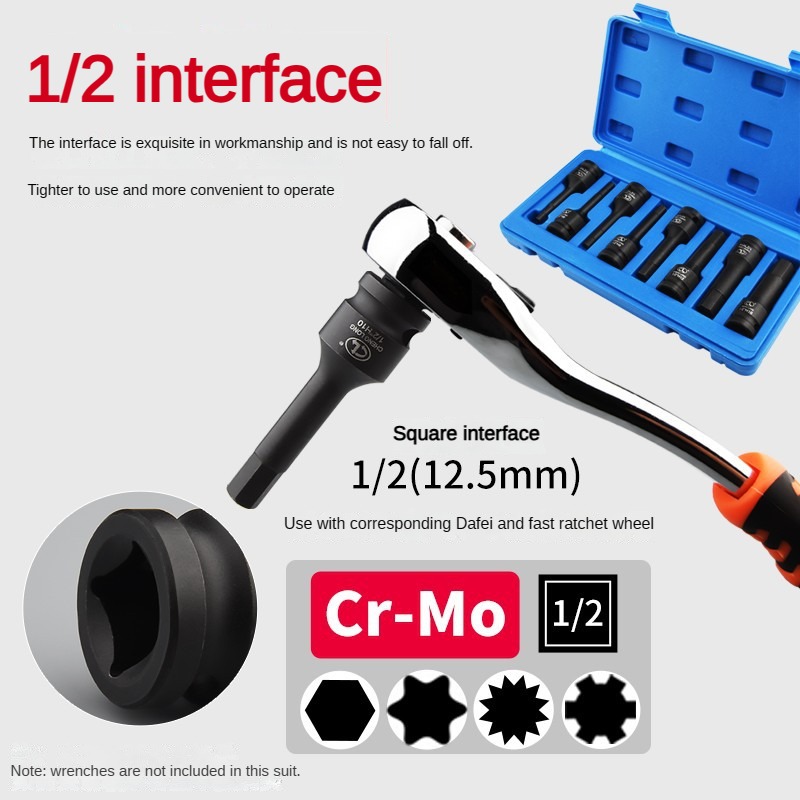Set Kunci Soket 1/2 inci 8 pcs - Hand Tools Maintenance Workshop ulasan dan harga