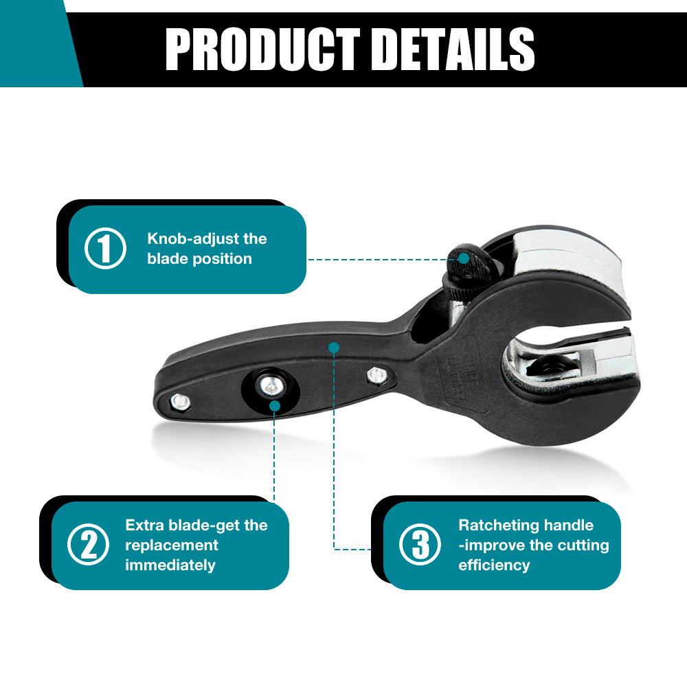 Pemotong pipa ratchet 6-29mm,  - Hand Tools Mechanical Workshop ulasan dan harga