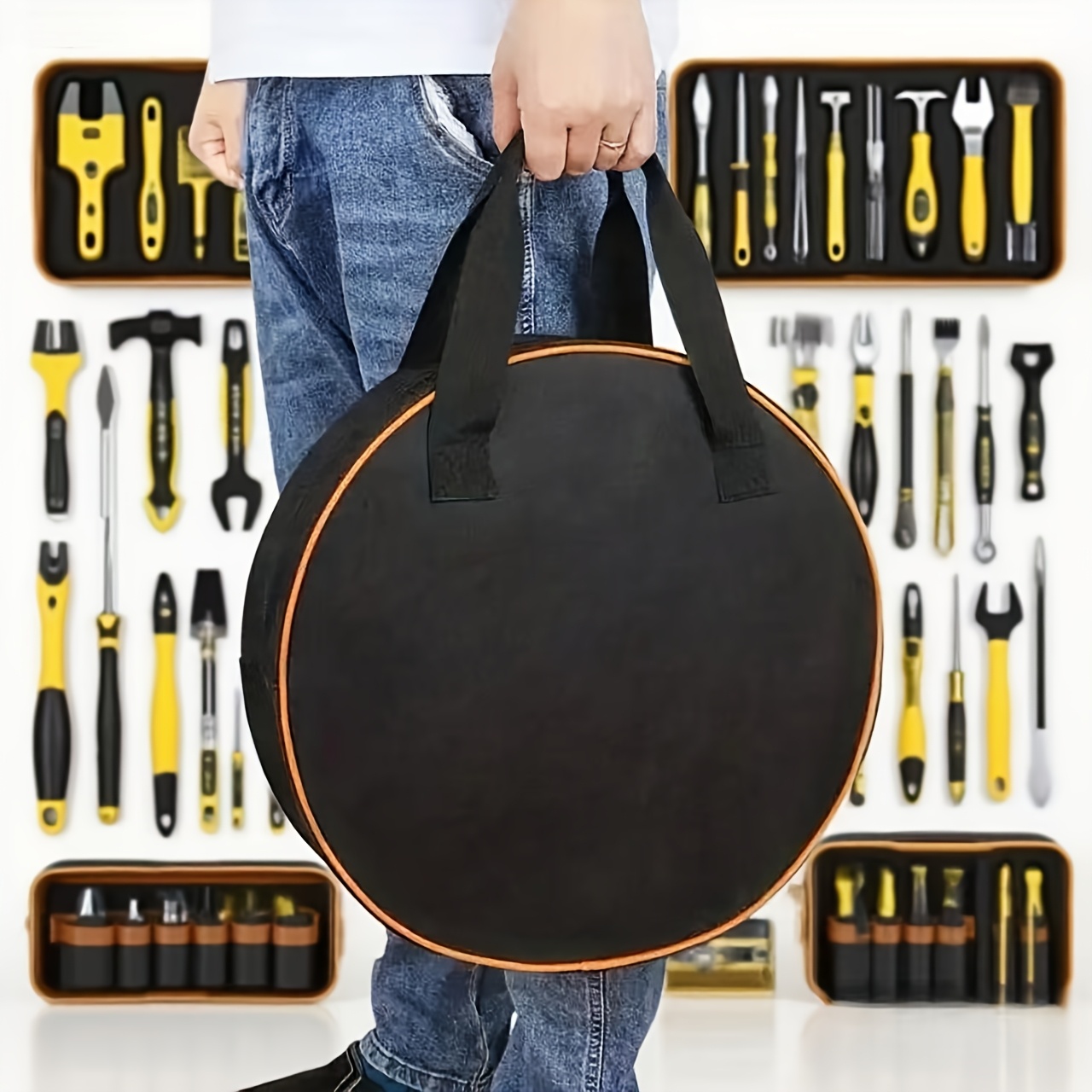 Tas Penyimpanan Alat Bulat 1 B - Workshop Tools Organizing ulasan dan harga