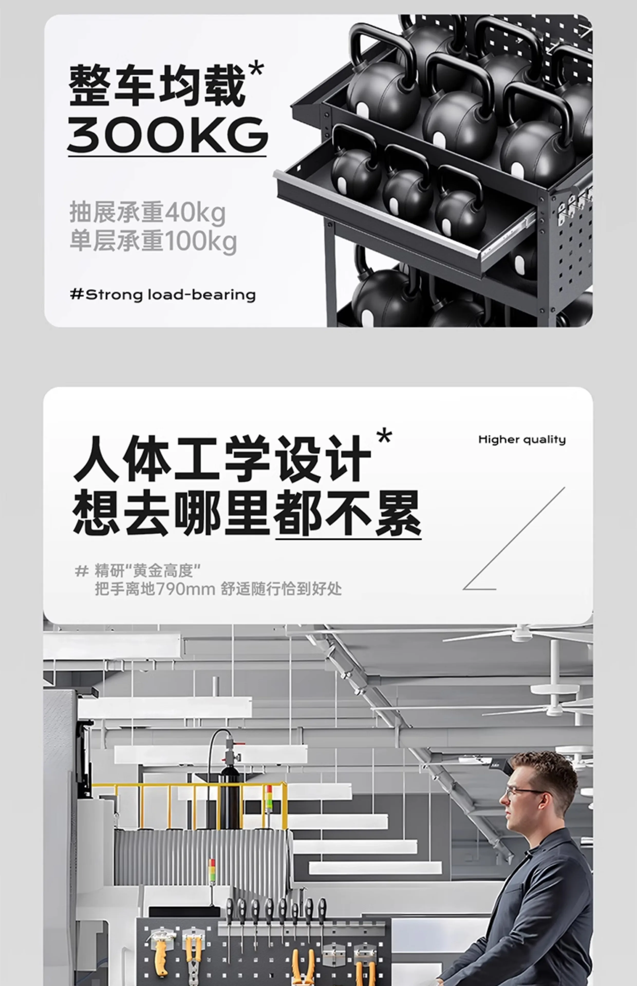 Troli perkakas perawatan bengk - Hand Tools Maintenance Workshop ulasan dan harga