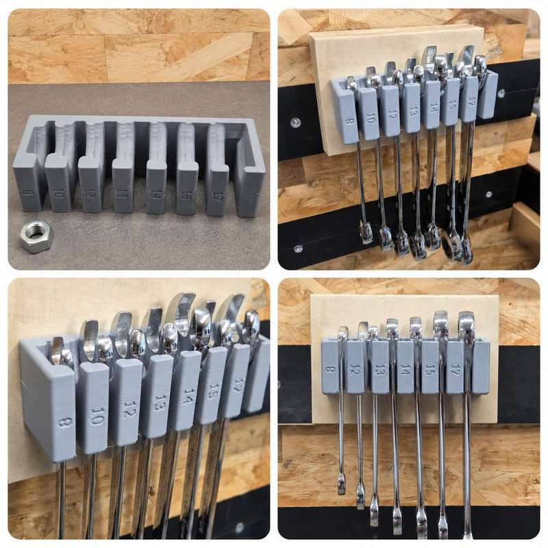 Rak Organizer Kunci Pas Dindin - Workshop Tools Organizing ulasan dan harga